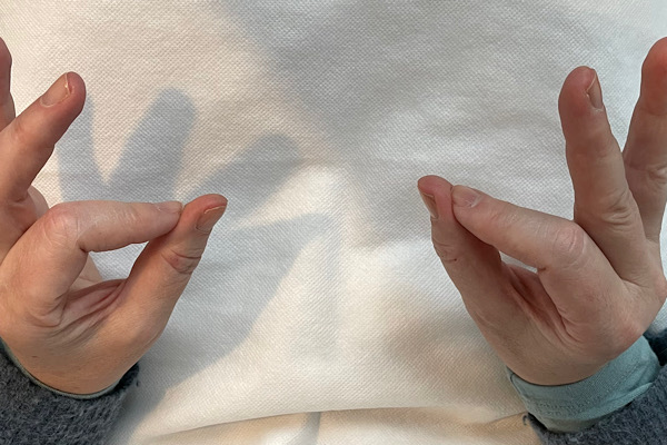 Rodchakra fingermudra